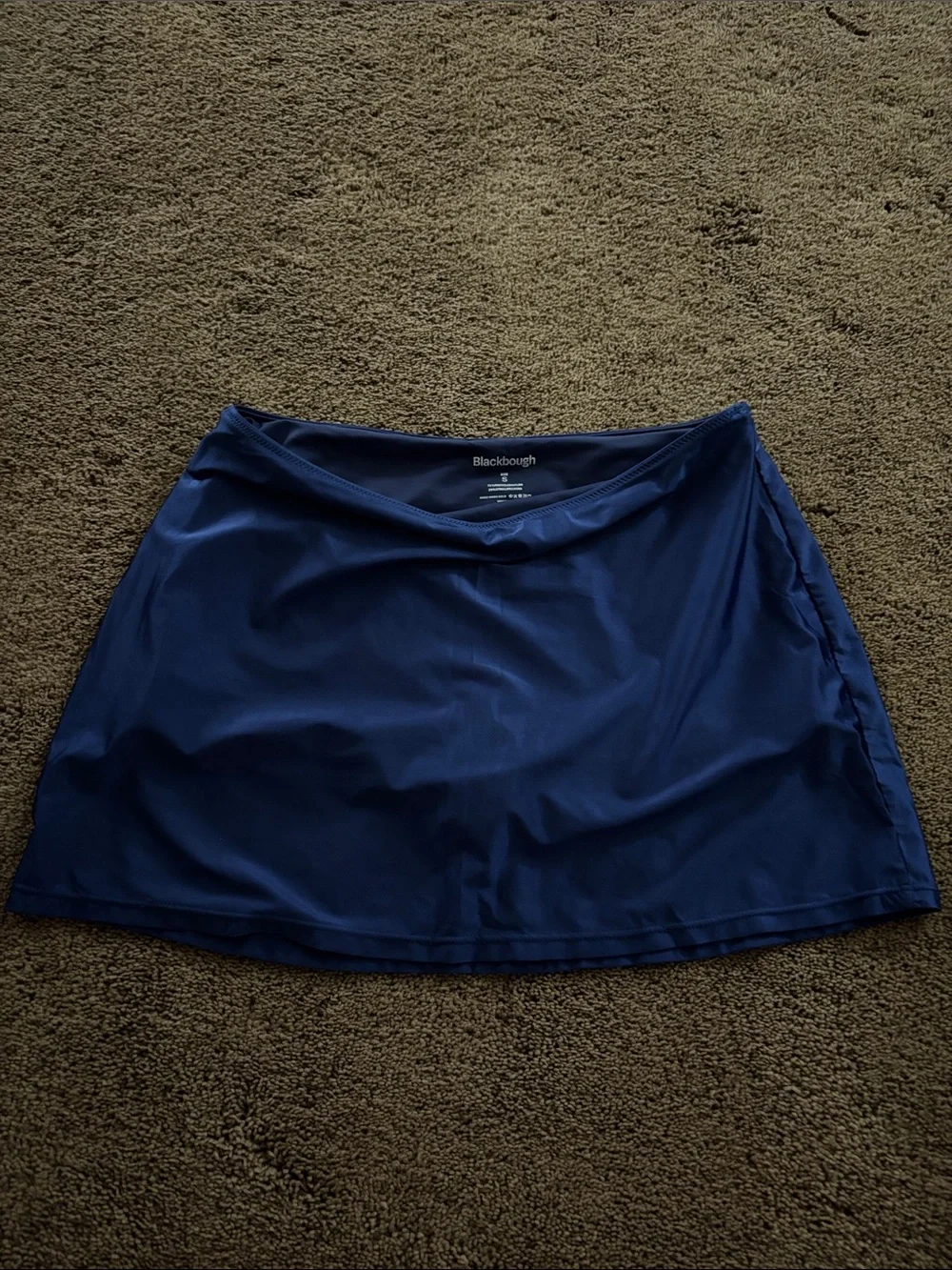 BlackBough Adeline Swim Skort Jazzy Blues Gloss Size Small